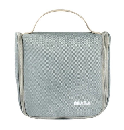 Beaba Kosmetyczka z 9 akcesoriami do pielęgnacji niemowląt Sage green