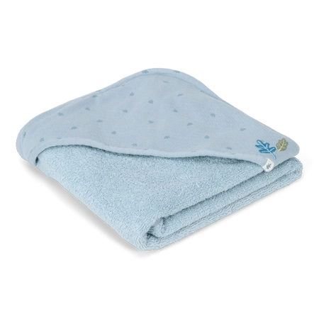 Little Dutch Bawełniany ręcznik z kapturem 75x75 cm Forest Wonders