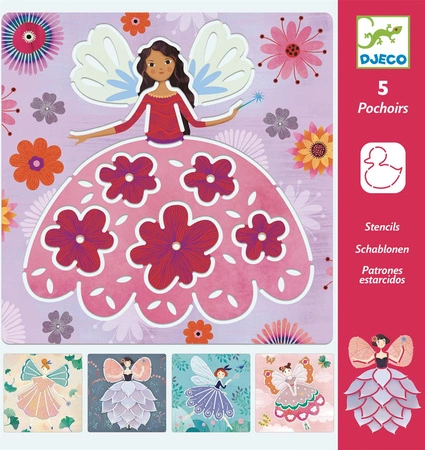 Szablony do odrysowania WRÓŻKI DJ08821