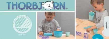 THORBJORN Zestaw do herbaty, babeczki i książeczka