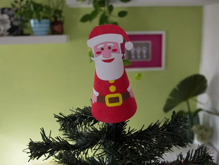 Zestaw do kolorowania piaskiem Happy Xmas Tree 3l+ SABBIARELLI