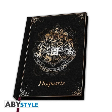 HARRY POTTER Premium A5 Notebook "Hogwarts" / notatnik premium A5 Harry Potter "Hogwarts" - ABS