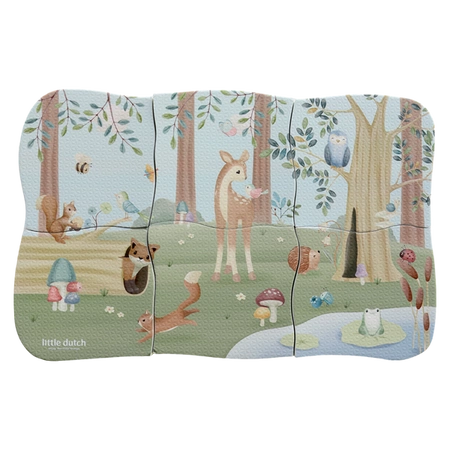 Little Dutch Puzzle do kąpieli Forest Friends
