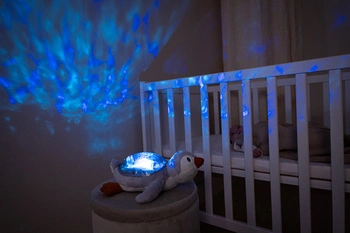 Projektor z pozytywką - Pingwin ECO - Cloud b® Tranquil Penguin