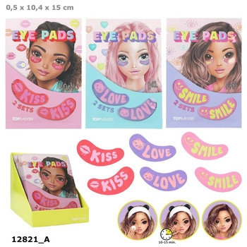 Płatki żelowe pod oczy Top Model BEAUTY&ME 1 szt.mix 12821A