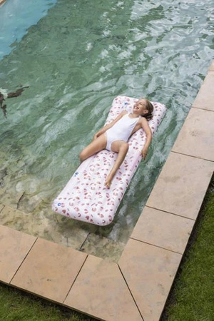 The Swim Essentials Materac do pływania Old Pink Leopard 2022SE176