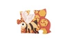 Scratch, Dwustronne Puzzle XL (2 x 20 elem) Pszczoły i Ul