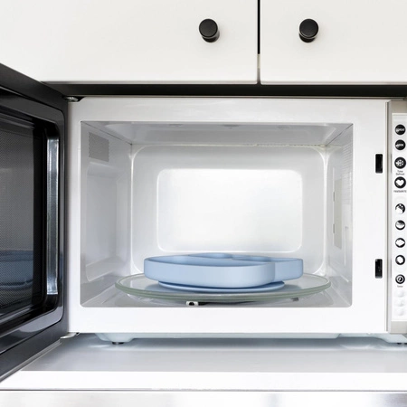 Silikonowy talerzyk z przyssawką Króliczek We Might Be Tiny - Plum