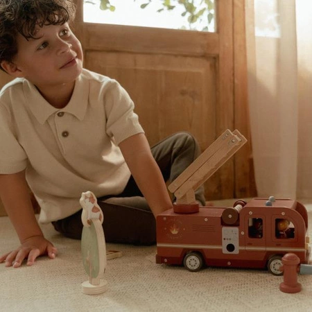 Little Dutch Zestaw aut Karetka, Policja, Wóz strażacki LD4388