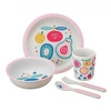 Zestaw naczyń i sztućców dla dziecka, 5 el., Tutti Frutti | Maison Petit Jour®