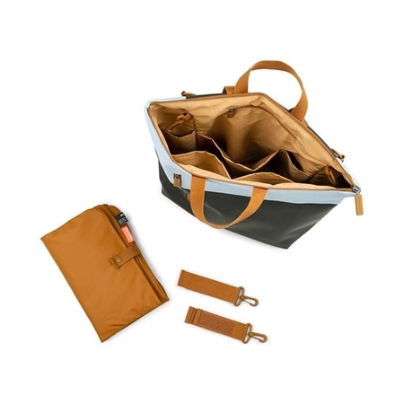 Done by Deer Plecak z Przewijakiem Blue Mix