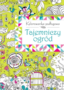 Tajemniczy ogród kolorowanka podłogowa