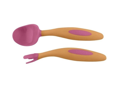 Pierwsze sztućce BLW dla niemowląt, Strawberry Shake, b.box