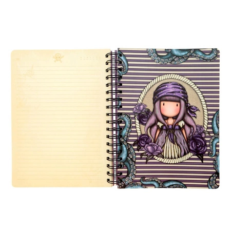 Duży kołonotatnik - Gorjuss Pirates - Sea Nixie