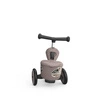 SCOOTANDRIDE Highwaykick 1 Lifestyle 2w1 Jeździk i hulajnoga z zamykanym schowkiem 1-5 lat Brown Lines