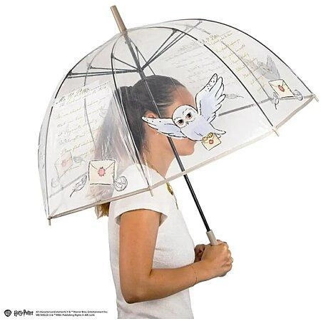 Harry Potter transparent umbrella - Hedwig / Harry Potter parasolka transparentna - Hedwiga
