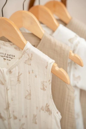 Little Dutch Letni śpiworek muślinowy 90 cm Baby Bunny TE12403023