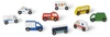 Drewniane autka pojazdy miejskie 9szt. Melissa and Doug 13170-MD