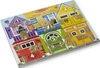 Drewniana tablica motoryczna 13785-Melissa & Doug, zabawki rozwijające umiejętności manipulacyjne