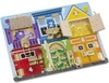 Drewniana tablica motoryczna 13785-Melissa & Doug, zabawki rozwijające umiejętności manipulacyjne