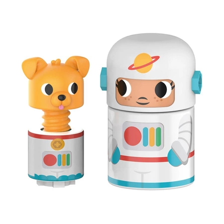 Design & Drill Stacja kosmiczna, Rakieta do złożenia, Wkrętarka dla dzieci, Zestaw edukacyjny