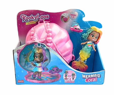 KookyLoos Kooky Mermaids Coral 1x4 (V.0)