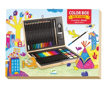 Mały zestaw artyst. (kredki,mazaki,farby) DJ08797