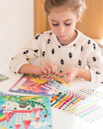 Zestaw artystyczny diamentowa mozaika Apli Kids