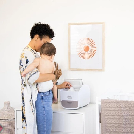 Ubbi Organizer na Pieluszki Taupe