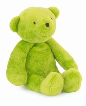 Maskotka miś zielony 30 cm 881047