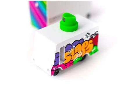 Candylab Samochód Drewniany Graffitti Van