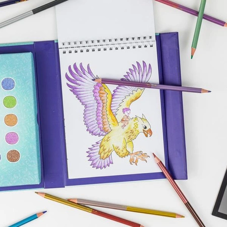 Tiger Tribe Zestaw do Rysunku – Metaliczne Kredki