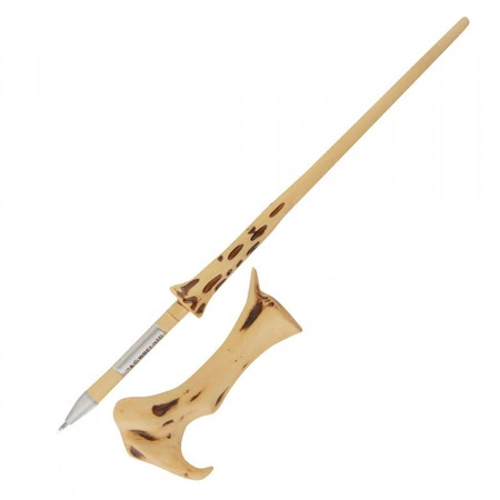 Harry Potter wand pen & stand with 3D bookmark - Voldemort / Harry Potter długopis-różdżka plus stojak z zakładką 3D - Voldemort