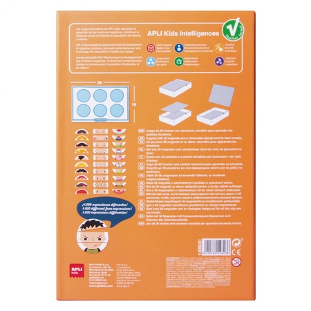 Magnetyczna układanka Apli Kids - Emocje