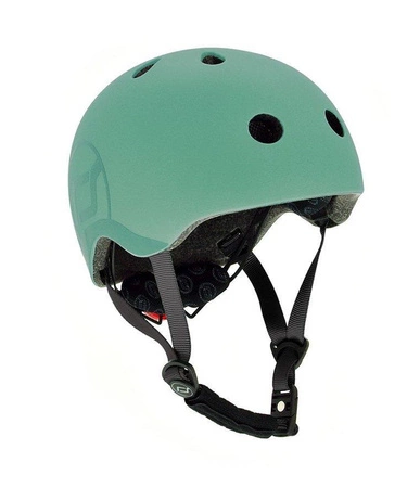 SCOOTANDRIDE Kask S-M dla dzieci 3+ Forest