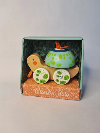 Drewniany żółwik do ciągnięcia 668360