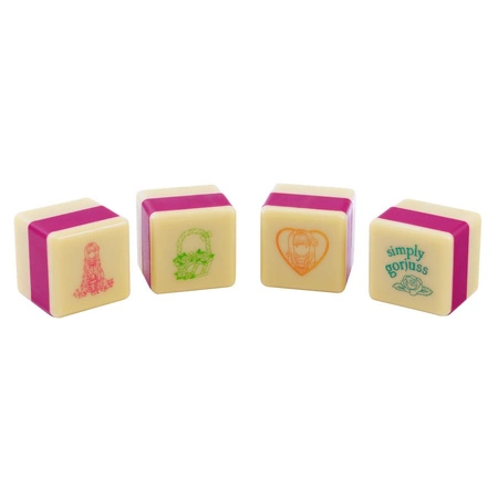 Zestaw stempli z tuszem - Gorjuss - Rosebud