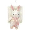 Grzechotka z bawełny organicznej GOTS, Cream Bunny, ThreadBear Design