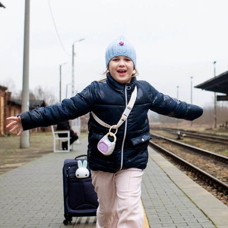 Alilo Pocket Bunny K1 - Odtwarzacz MP3 z Bluetooth - fioletowy