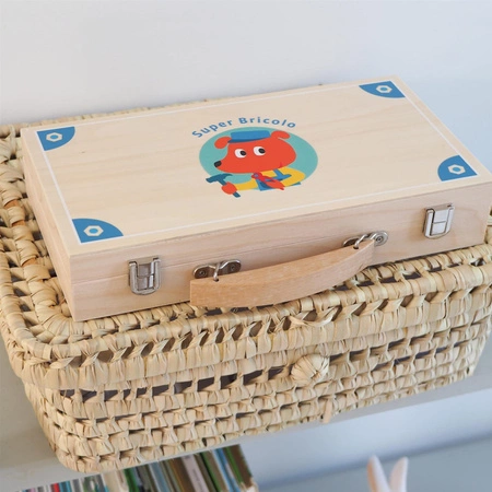 Drewniany zestaw Super Bricolo DJ06500