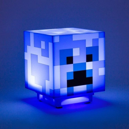 Lampka Minecraft naładowany Creeper