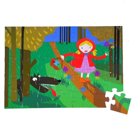 Puzzle The Purple Cow - Czerwony Kapturek 35 el.