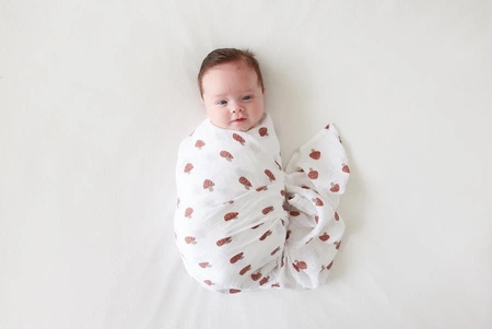 Lulujo Boho Kocyk Otulacz Muślinowy Mushroom/Sand 2szt.