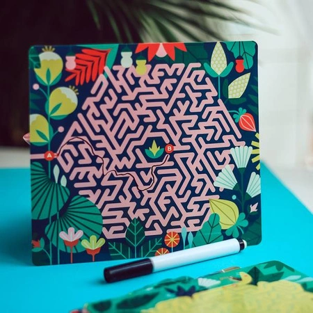 Auzou Kreślenie po śladach - Labirynty w dżungli 80216