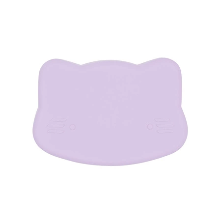 Zamykany silikonowy pojemnik Kotek We Might Be Tiny - Lilac