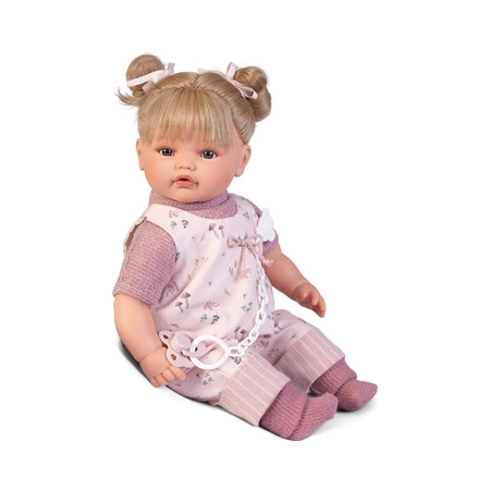 Lalka Beni płacząca w ogrodniczkach Antonio Juan 16381