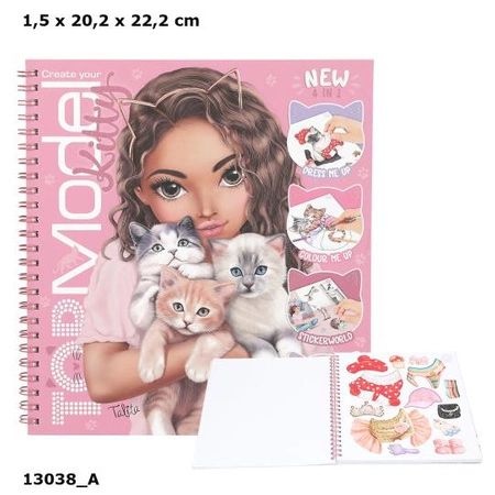 Szkicownik Kitty Top Model 13038A