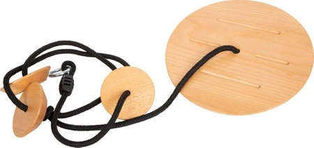 Lina do wspinaczki z huśtawką 2w1 huśtawka ogrodowa dysk 12406 Small Foot zabawy w plenerze