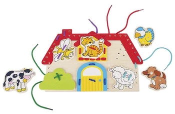 Goki sznurowanka domek