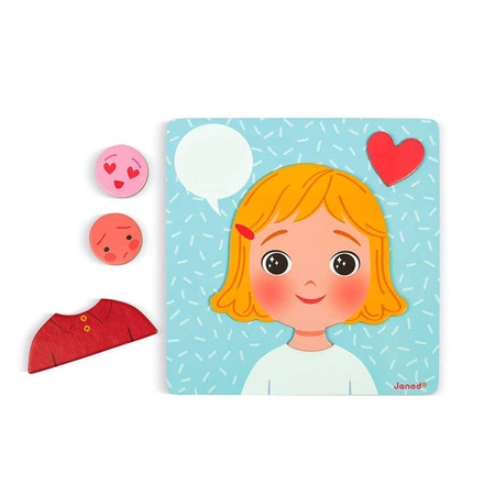 Magnetyczna układanka Emocje, Janod